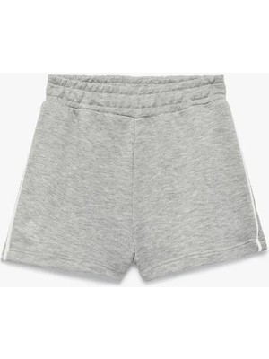 Koton Kız Çocuk Kot&kanvas Şort 6SKG40180AK