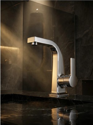 Zeraf Ev Leo L %100 Pirinç Lavabo Bataryası 5 Yıl Garanti