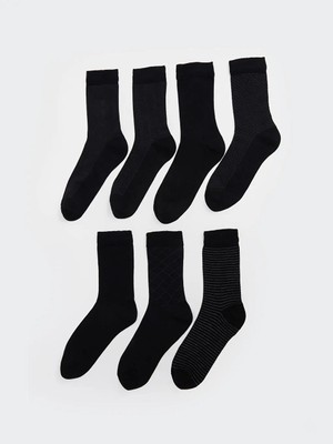 LC Waikiki Karışık Bambu Erkek Soket Çorap 7 Li  (W4)