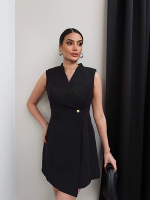 Esra Helvacı Kruvaze Ceket Elbise