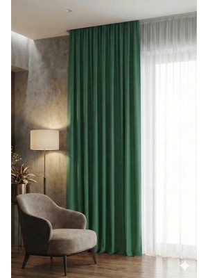 Miabella Home Mr.stock Blackout Işık Geçirmez Güneşlik Fon Perde Tek Kanat  - 12189