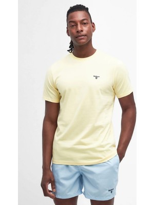 Barbour Sports T-Shirt YE36 Heritage Lemon