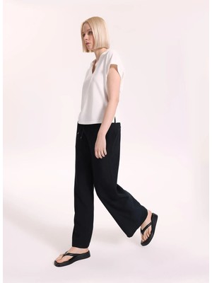 Fabrika Siyah Kadın Pantolon F6SL-PNT0370