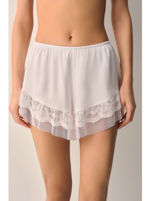 Suwen Vivienne Dantelli Şort Pijama Altı