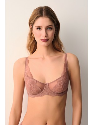 Suwen Vivienne Dantelli Desteksiz Balenli Sütyen