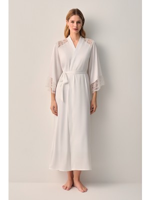 Suwen Vivienne Dantelli Uzun Sabahlık