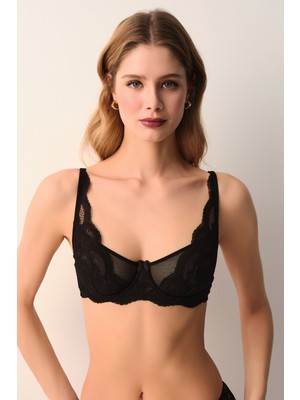 Suwen Vivienne Dantelli Desteksiz Balenli Sütyen