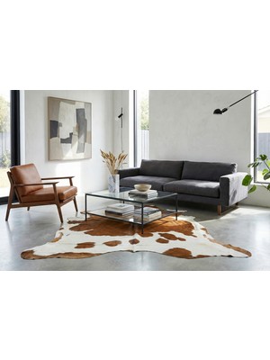 Nuance Hakiki Dana Derisi Post Halı – Lüks ve Doğal Dekorasyon, Şık ve Dayanıklı