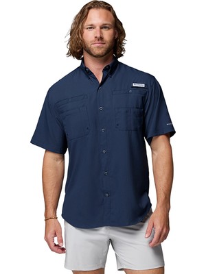 Columbia Tamiami Iı Erkek Lacivert Outdoor Gömlek FM7266-464