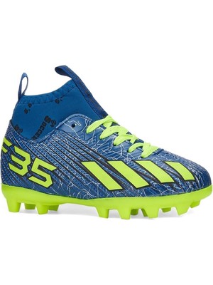 Celira Bluefeet NS01 Mavi Sarı Erkek Çocuk Çoraplı Halısaha Krampon