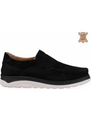 Celira Bluefeet Siyah Nubuk Hakiki Deri Erkek Günlük Ayakkabı