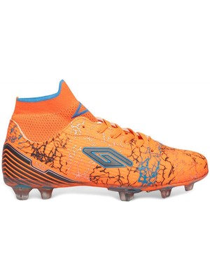 Celira Bluefeet Dgn Turuncu Boğazlı Erkek Krampon Futbol Ayakkabı