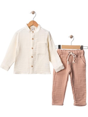 Celira Bluefeet Bej Ikili Erkek Çocuk Takım 2y,3y,4y,5y