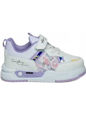 Celira Bluefeet Als Beyaz Lila Cilt Kız Çocuk Sneaker Spor Ayakkabı