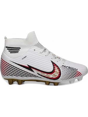 Celira Bluefeet Twg Beyaz Boğazlı Erkek Krampon Futbol Ayakkabı