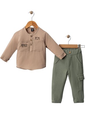 Celira Bluefeet Cnz Erkek Çocuk Gömlekli 2 Li Takım 5-8 Yaş