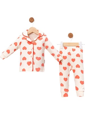 Celira Bluefeet Bbc Yavruağzı Lüks Çıtçıtlı Kız Bebe Pijama Takımı