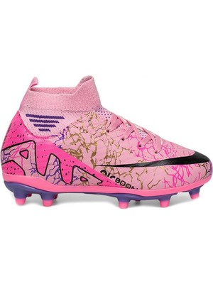 Celira Bluefeet Lga Pembe Çoraplı Unisex Futbol Krampon