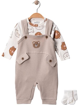 Celira Bluefeet Bej 3 Ay,6 Ay,9 Ay, Erkek Bebek Takım