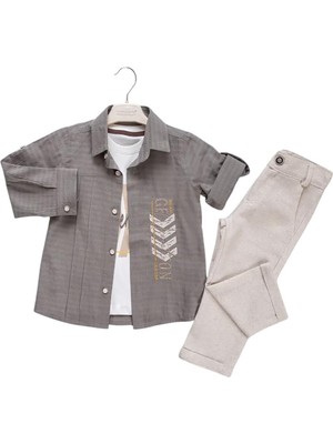 Celira Bluefeet Füme 3 Lu Erkek Çocuk Takım 2-5 Yaş