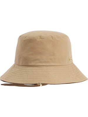 Barbour Asker Showerproof Bucket Şapka BE11 Beige