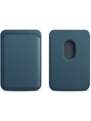 Sneezy Iphone 17-17 Air -17PRO-17 Pro Max Uyumlu Birinci Sınıf Magsafe Cüzdan Magsafe Deri Kartlık