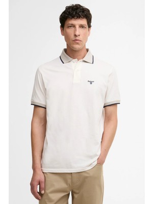 Barbour Cornsay Polo Yaka WH32 Whisper White