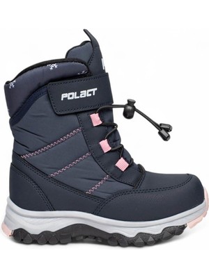 Celira Bluefeet Plc Laci Pembe Suya Dayanıklı Kaymaz Kız Çocuk Kar Botu