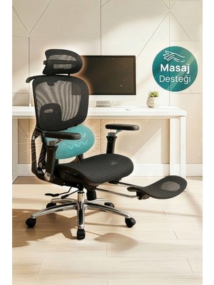Karr Office Yuzawa Masajlı Ergonomik Çalışma Koltuğu