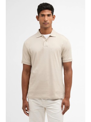 Barbour Hylton Interlock Tailored Fit Polo Yaka BE12 Mist