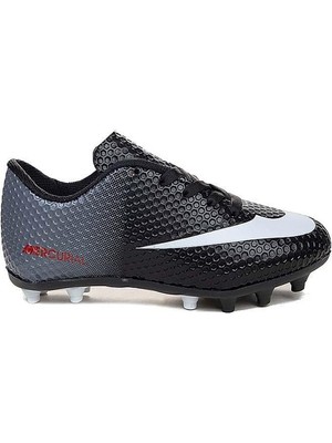 Celira Bluefeet Wlk Siyah Beyaz Krampon Erkek Çocuk Futbol Ayakkabı