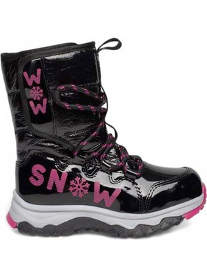 Celira Bluefeet Snw Siyah Fuji Suya Dayanıklı Kaymaz Kız Çocuk Kar Botu