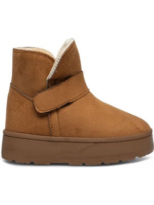 Hkursat Bluefeet Gls Taba Içi Kürklü Nubuk Kadın Bot & Bootie