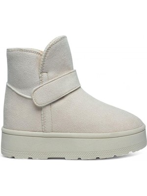 Hkursat Bluefeet Gls Krem Içi Kürklü Nubuk Kadın Bot & Bootie