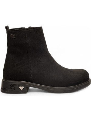 Hkursat Bluefeet Siyah Içi Termal Astar Süet Kadın Bot NSB946