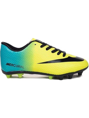 Celira Bluefeet Wlk Sarı Turkuaz Krampon Erkek Futbol Ayakkabı