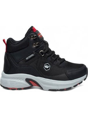 Hkursat Bluefeet Wck Trekking Siyah Bağcık Detaylı Kadın Bot NSB828