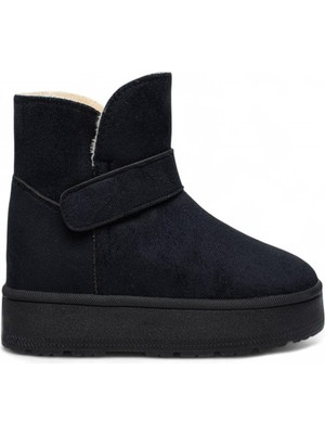 Hkursat Bluefeet Gls Siyah Içi Kürklü Nubuk Kadın Bot & Bootie