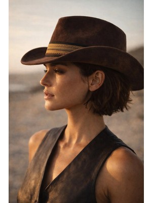 Külah Nomad Western Şapka - Canyon Brown