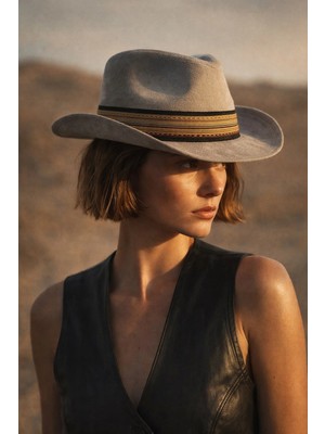 Külah Nomad Western Şapka - Desert Stone