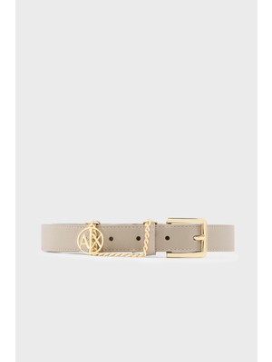 Armani Exchange Logolu Charm Detaylı Kemer Bayan Kemer XW002622 AF22692 U6223