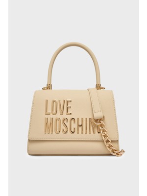 Love Moschino Logolu Zincir Detaylı Çıkarılabilir Askılı Çanta Bayan Çanta JC4024PP1OKD0129