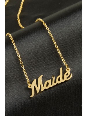 İsmiyle Al Maide Isimli Kolye (Kişiye Özel)