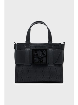 Armani Exchange Logolu Çıkarılabilir Askılı Çanta Bayan Çanta XW000392 AF22626 UC001