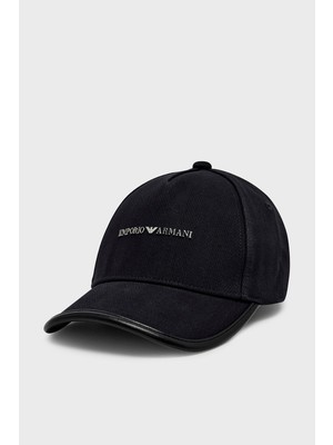 Emporio Armani Logolu Şapka Erkek Şapka EM004852 AF25294 UB118