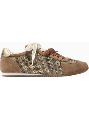 Kurt Geiger Islington Kumaş Lüks Tasarım Kadın Sneaker