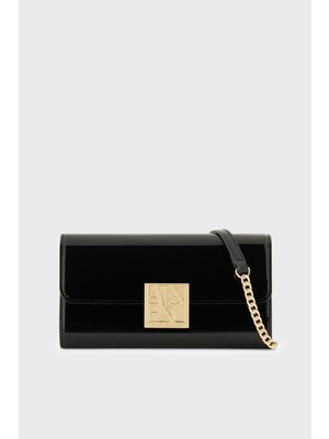Armani Exchange Çıkarılabilir Zincir Askılı Portföy Cüzdan Bayan Cüzdan XW000358 AF21362 UC001