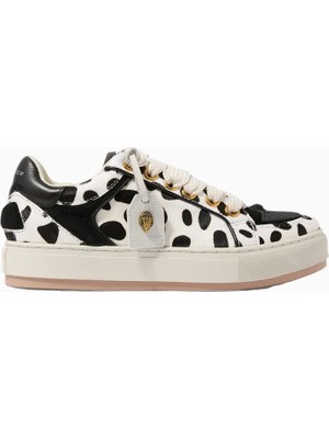 Kurt Geiger Southbank Logo Platform Deri Lüks Tasarım Kadın Sneaker