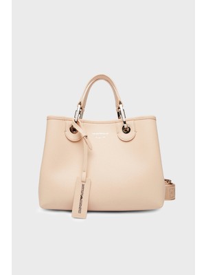 Emporio Armani Logolu Ayarlanabilir ve Çıkarilabilir Askılı Çanta Bayan Çanta EW000361 AF12036 M1332