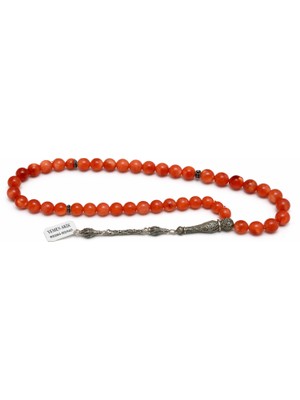 Benko Tesbih,yemen 925 Ayar Gümüş Püskül ÇAP:8,45X8,45MM